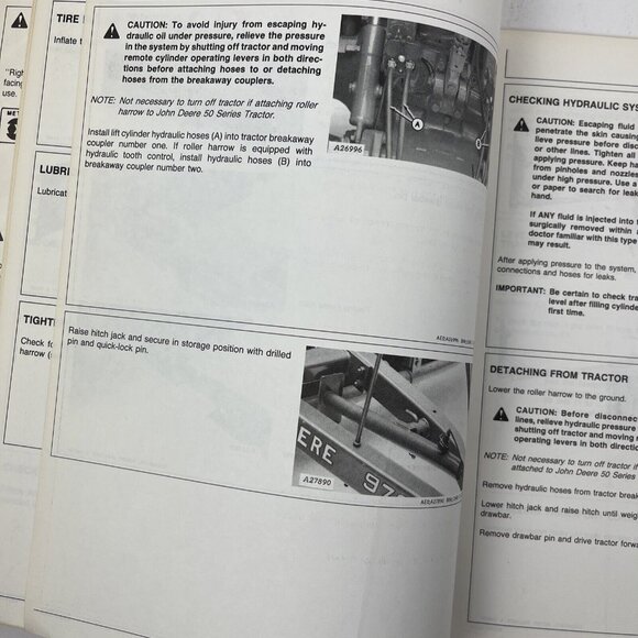 John Deere 970 Series Roller Harrows Operator's Manual OM A49623 Issue J4 dealer - Picture 11 of 13